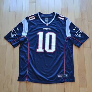 NFL New England Patriots Football Jersey Gordon 10 Blue Size XL
